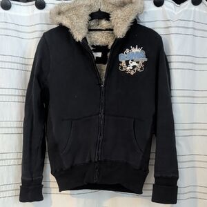 Glamis Sand Dune Zipper Bomber Hoodie/Jacket